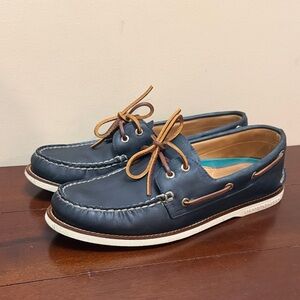 Sperry Gold Cup 2 Eyed Boat Shoes - Navy 12 Men’s